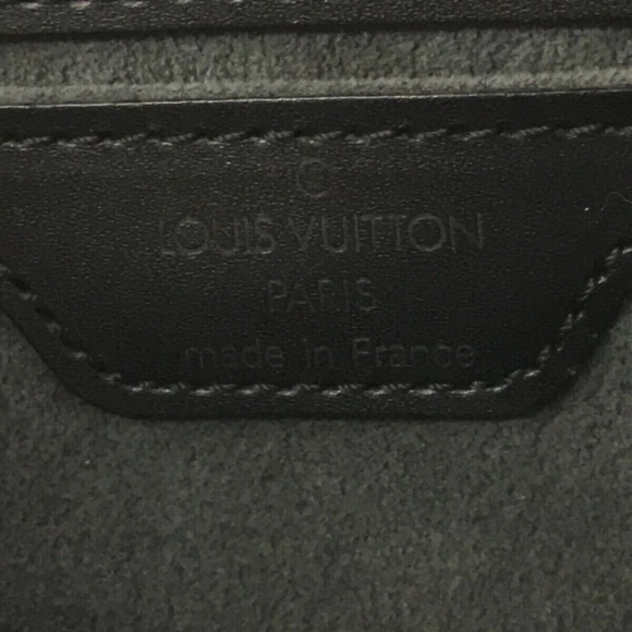 Louis Vuitton Epi Leather Noir Soufflot Papillon ~ 💯 AUTHENTIC - Picture 15 of 16